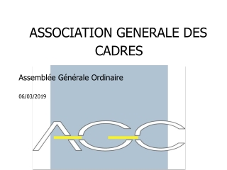 ASSOCIATION GENERALE DES