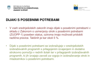 DIJAKI S POSEBNIMI POTREBAMI