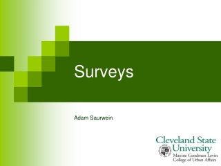 Surveys