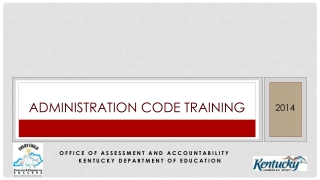 Administration Code Training