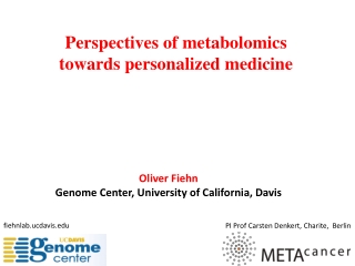 Perspectives of  metabolomics towards personalized medicine