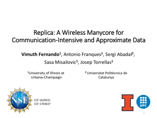Replica: A Wireless Manycore for Communication-Intensive and Approximate Data