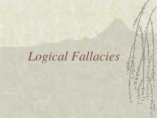 Logical Fallacies