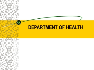 DEPARTMENT OF HEALTH