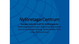 NyföretagarCentrum