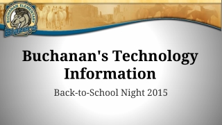 Buchanan's Technology Information