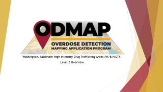 Washington/Baltimore High Intensity Drug Trafficking Areas (W/B HIDTA) Level 2 Overview