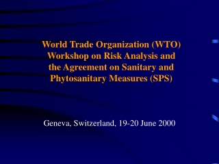 Geneva, Switzerland, 19-20 June 2000