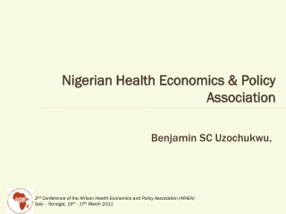 Benjamin SC Uzochukwu,