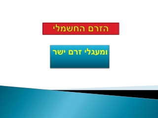 הזרם החשמלי