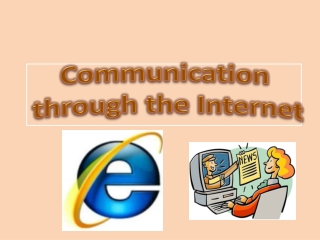 Communication  through the Internet