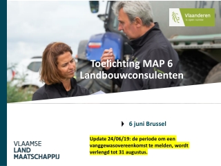 Toelichting MAP 6 Landbouwconsulenten