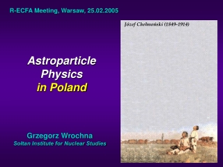 Astroparticle Physics in Poland