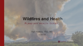 Wildfires and Health