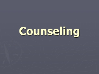 Counseling