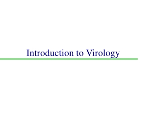 Introduction to Virology