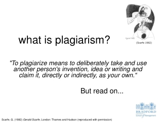 what is plagiarism?