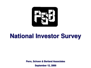 National Investor Survey