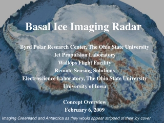 Basal Ice Imaging Radar