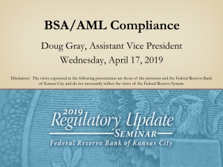 BSA/AML Compliance