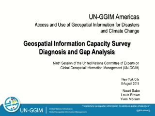 UN-GGIM  Americas