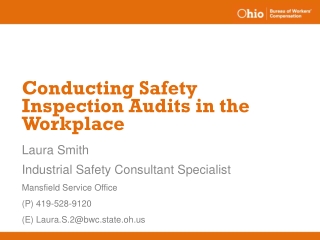 Conducting Safety Inspection Audits in the Workplace