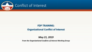 Conflict of Interest