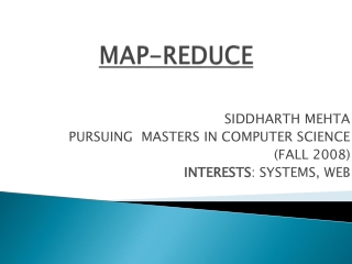 MAP-REDUCE