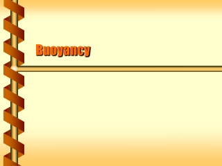 Buoyancy