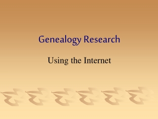 Genealogy Research