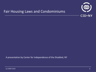 Fair Housing Laws and Condominiums