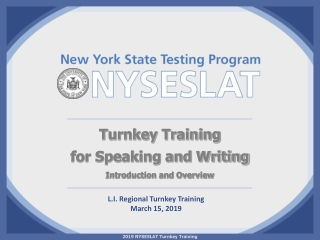 L.I. Regional Turnkey Training March 15, 2019