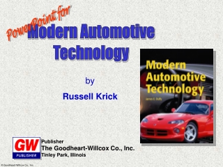 Modern Automotive Technology