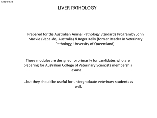 …but they should be useful for undergraduate veterinary students as well.