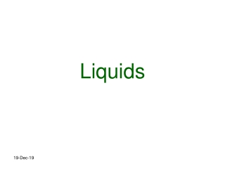 Liquids