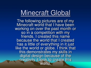 Minecraft Global