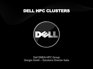 Dell  hpc  clusters