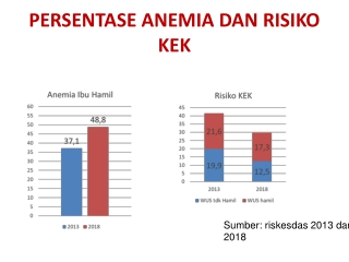 PERSENTASE ANEMIA DAN RISIKO KEK