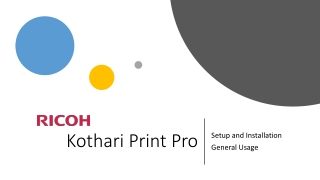 Kothari Print Pro