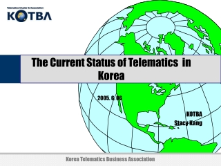 The Current Status of Telematics  in  Korea