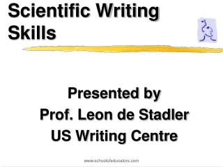 Scientific Writing  Skills