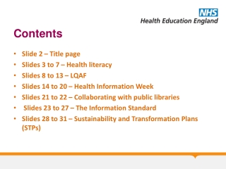 Contents