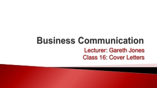 Business Communication