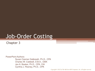 Job-Order Costing