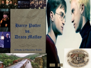 Harry Potter vs. Draco Malfoy A Study in Character Traits