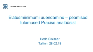 Hede  Sinisaar Tallinn,  28.02.19