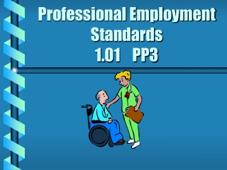 Professional Employment Standards 1.01    PP3