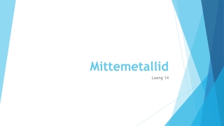 Mittemetallid