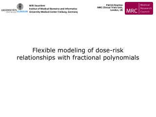 Flexible modeling of dose-risk relationships with fractional polynomials