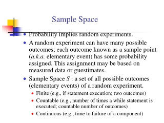 Sample Space